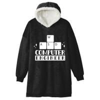 Computer Engineer Coding Programming Programmer Coder Cool Gift Hooded Wearable Blanket