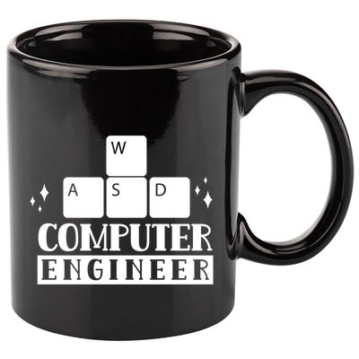 Computer Engineer Coding Programming Programmer Coder Cool Gift 11oz C Handle Ceramic Mug