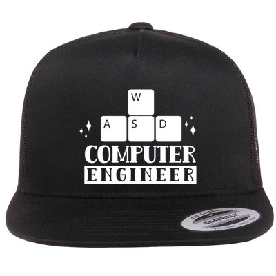Computer Engineer Coding Programming Programmer Coder Cool Gift Flatbill Hat