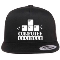 Computer Engineer Coding Programming Programmer Coder Cool Gift Flatbill Hat