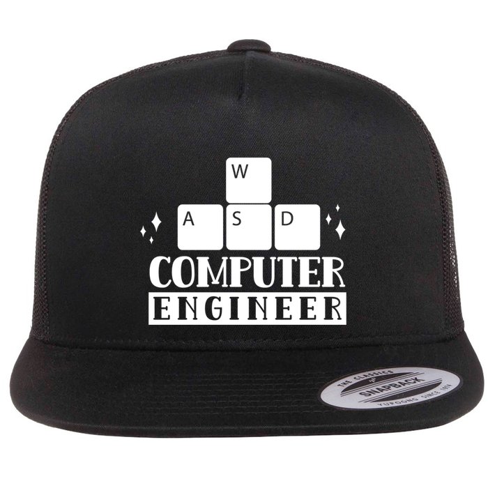 Computer Engineer Coding Programming Programmer Coder Cool Gift Flatbill Hat