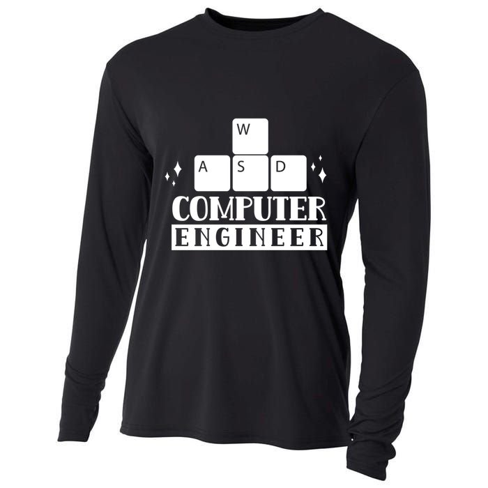 Computer Engineer Coding Programming Programmer Coder Cool Gift Cooling Performance Long Sleeve Crew