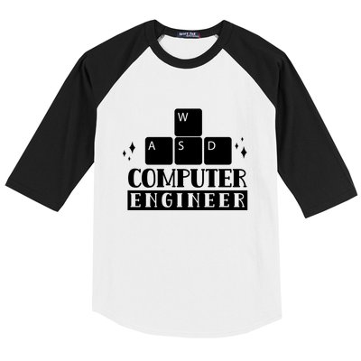 Computer Engineer Coding Programming Programmer Coder Cool Gift Baseball Sleeve Shirt