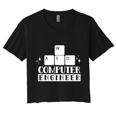 Computer Engineer Coding Programming Programmer Coder Cool Gift Crop Top