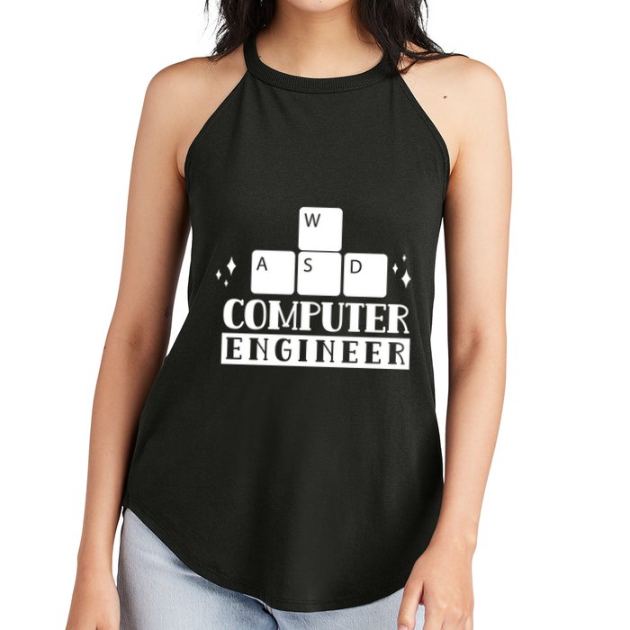 Computer Engineer Coding Programming Programmer Coder Cool Gift Women's Perfect Tri Rocker Tank