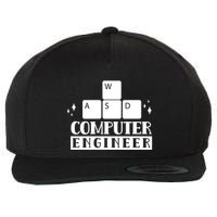 Computer Engineer Coding Programming Programmer Coder Cool Gift Wool Snapback Cap