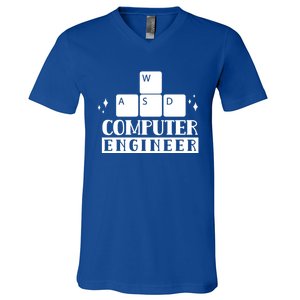 Computer Engineer Coding Programming Programmer Coder Cool Gift V-Neck T-Shirt