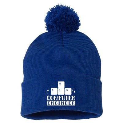 Computer Engineer Coding Programming Programmer Coder Cool Gift Pom Pom 12in Knit Beanie