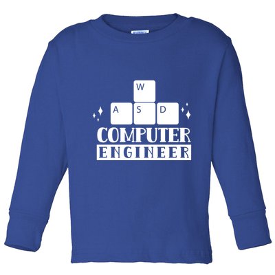 Computer Engineer Coding Programming Programmer Coder Cool Gift Toddler Long Sleeve Shirt