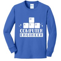 Computer Engineer Coding Programming Programmer Coder Cool Gift Kids Long Sleeve Shirt