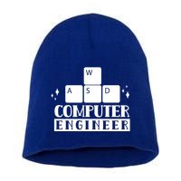 Computer Engineer Coding Programming Programmer Coder Cool Gift Short Acrylic Beanie