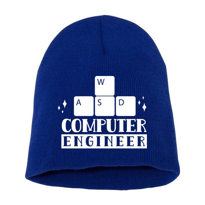 Computer Engineer Coding Programming Programmer Coder Cool Gift Short Acrylic Beanie