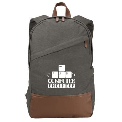 Computer Engineer Coding Programming Programmer Coder Cool Gift Cotton Canvas Backpack