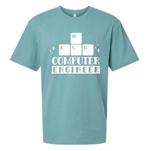 Computer Engineer Coding Programming Programmer Coder Cool Gift Sueded Cloud Jersey T-Shirt