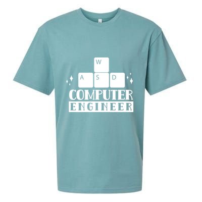Computer Engineer Coding Programming Programmer Coder Cool Gift Sueded Cloud Jersey T-Shirt