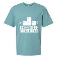Computer Engineer Coding Programming Programmer Coder Cool Gift Sueded Cloud Jersey T-Shirt