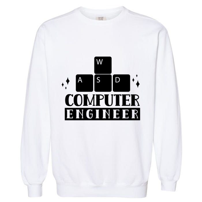 Computer Engineer Coding Programming Programmer Coder Cool Gift Garment-Dyed Sweatshirt
