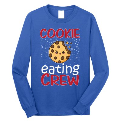 Cookie Eating Crew Funny Christmas Cookies Lover Funny Gift Long Sleeve Shirt