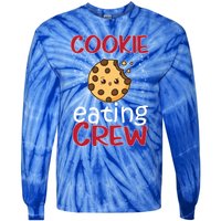 Cookie Eating Crew Funny Christmas Cookies Lover Funny Gift Tie-Dye Long Sleeve Shirt