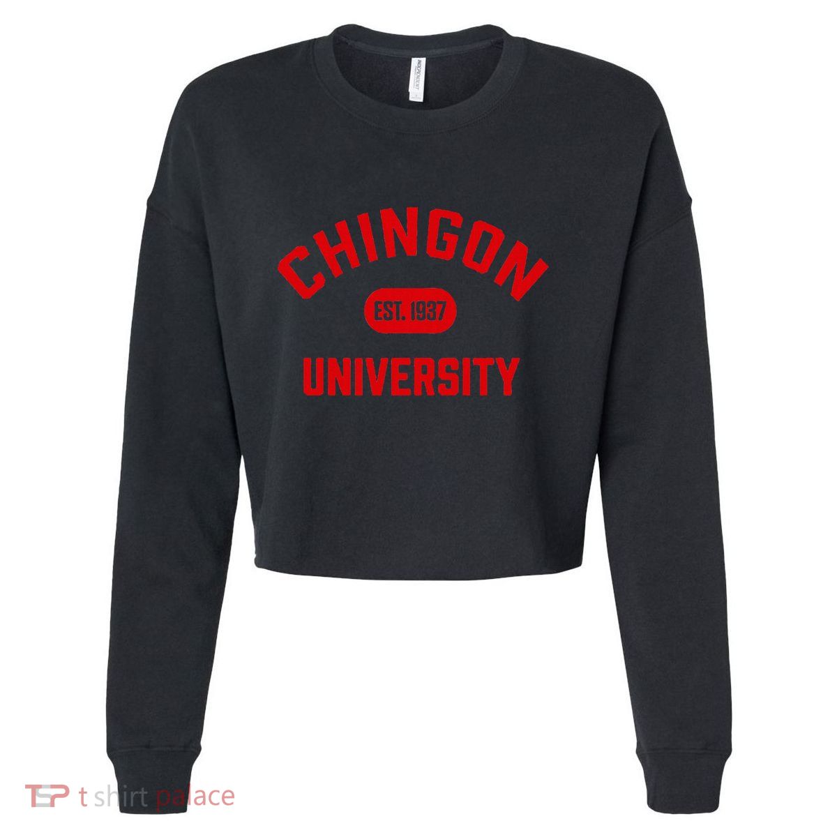 Chingon Est.1937 Cropped Pullover Crew
