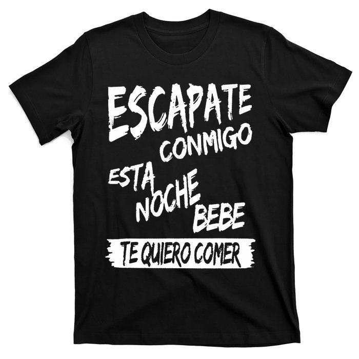 Cool Escapate Conmigo Esta Noche Bebe T-Shirt