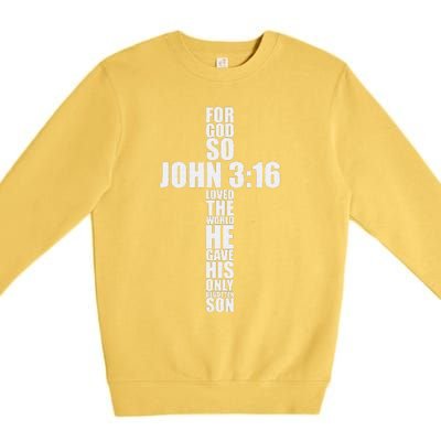 Cute Easter Clothes Christian John 316 Premium Crewneck Sweatshirt