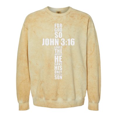 Cute Easter Clothes Christian John 316 Colorblast Crewneck Sweatshirt