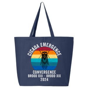 Cicada Emergence Convergence Brood Xiii Brood Xix 2024 25L Jumbo Tote