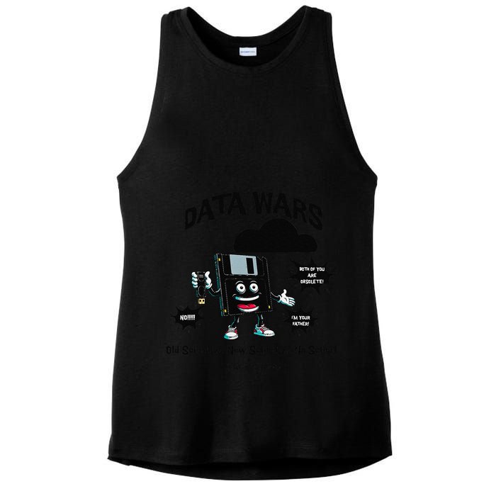 Cloud Engineer Cloud Computing Cloud Devops Engineer Funny Ladies PosiCharge Tri-Blend Wicking Tank