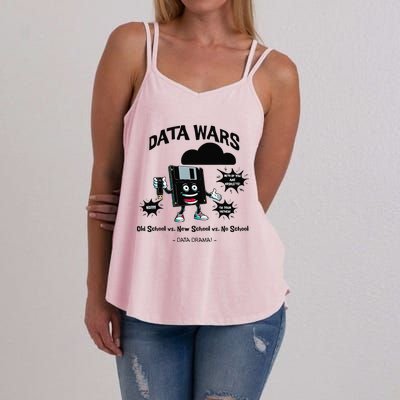 Cloud Engineer Cloud Computing Cloud Devops Engineer Funny Women's Strappy Tank