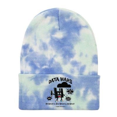 Cloud Engineer Cloud Computing Cloud Devops Engineer Funny Tie Dye 12in Knit Beanie