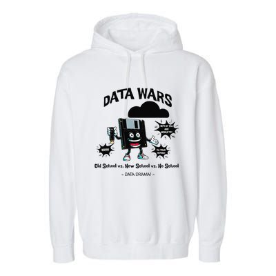 Cloud Engineer Cloud Computing Cloud Devops Engineer Funny Garment-Dyed Fleece Hoodie