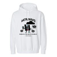 Cloud Engineer Cloud Computing Cloud Devops Engineer Funny Garment-Dyed Fleece Hoodie