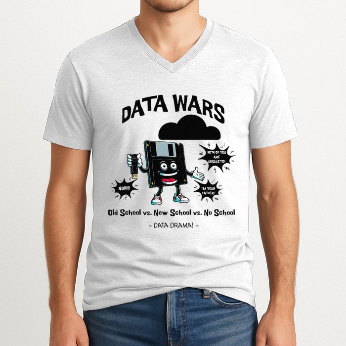 Cloud Engineer Cloud Computing Cloud Devops Engineer Funny V-Neck T-Shirt