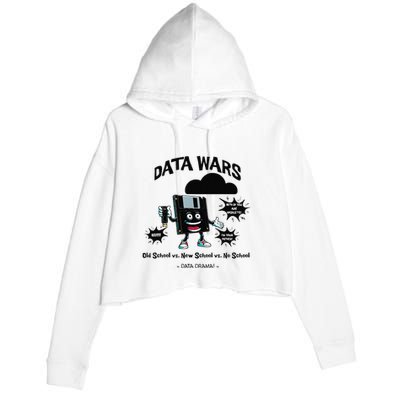 Cloud Engineer Cloud Computing Cloud Devops Engineer Funny Crop Fleece Hoodie