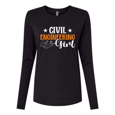 Civil Engineering Civil Engineer Dad Gift Womens Cotton Relaxed Long Sleeve T-Shirt