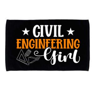 Civil Engineering Civil Engineer Dad Gift Microfiber Hand Towel