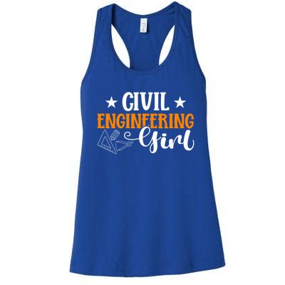 Civil Engineering Civil Engineer Dad Gift Women's Racerback Tank