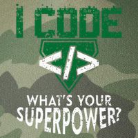 Computer Engineer Coding I Code Superpower Legacy Tie Dye Trucker Hat