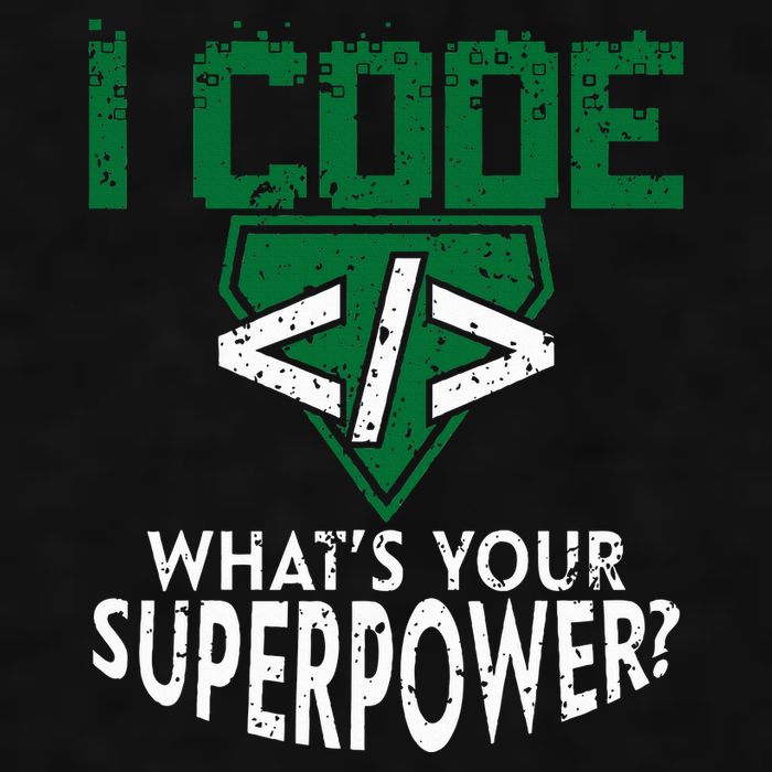 Computer Engineer Coding I Code Superpower Ladies PosiCharge Tri-Blend Wicking Tank