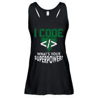Computer Engineer Coding I Code Superpower Ladies Essential Flowy Tank