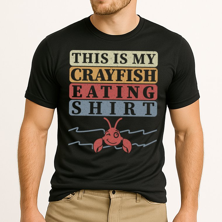 Crayfish Eating Crawfish Season Cute Gift Cooling Performance Crew T-Shirt