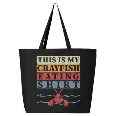 Crayfish Eating Crawfish Season Cute Gift 25L Jumbo Tote