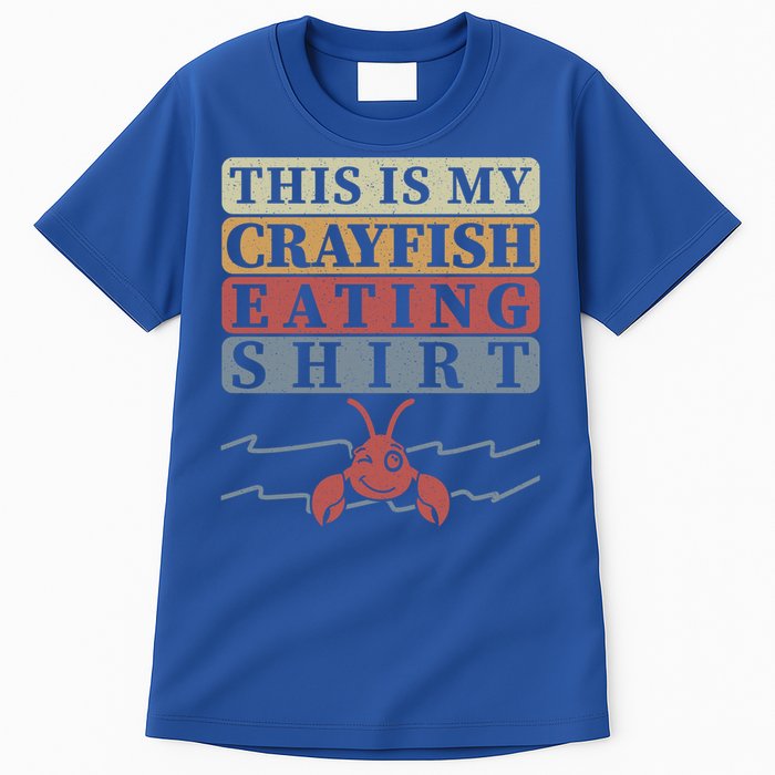 Crayfish Eating Crawfish Season Cute Gift Tall T-Shirt