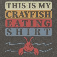 Crayfish Eating Crawfish Season Cute Gift Cotton Canvas Backpack