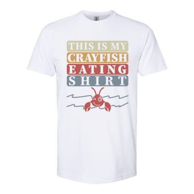 Crayfish Eating Crawfish Season Cute Gift Softstyle CVC T-Shirt