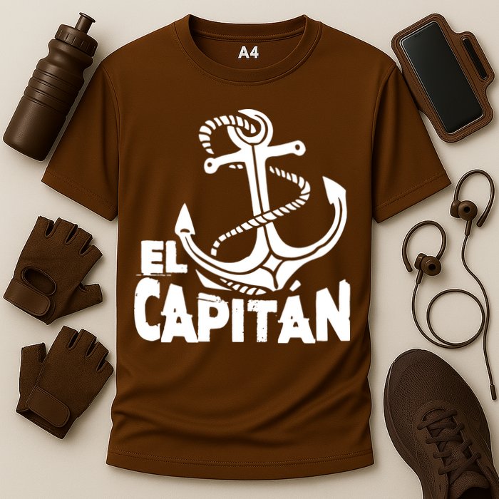 Captain El Capitan Cooling Performance Crew T-Shirt