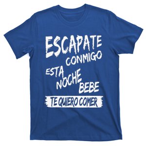 Cool Escapate Conmigo Esta Noche Bebe T-Shirt