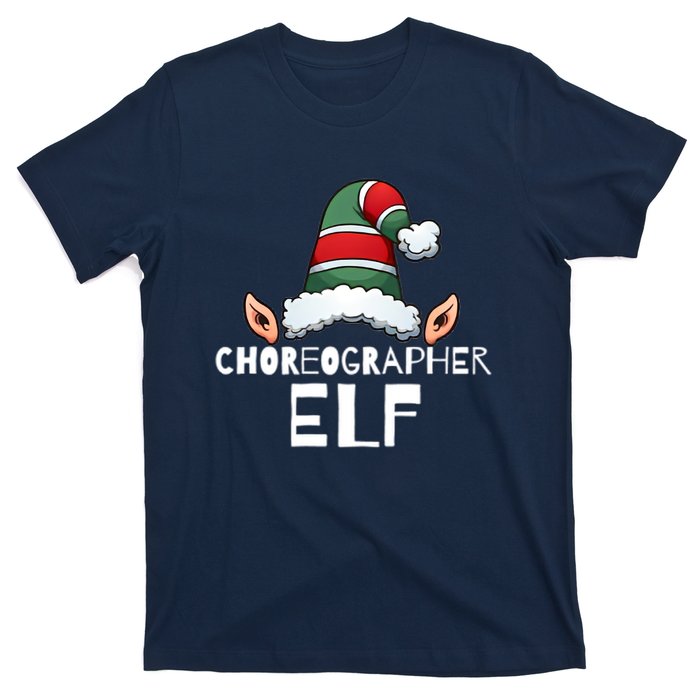 Choreographer Elf Christmas T-Shirt