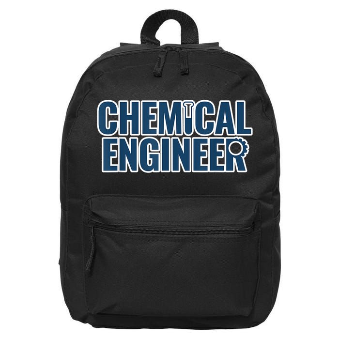 Chemical Engineering Chemical Engineer Funny For Men 16 in Basic Backpack